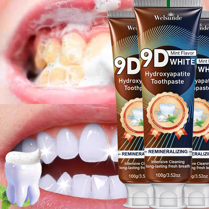 9D WHITE Mint Flavor Hydroxyap - Hydroxyapatite Toothpaste recension och pris