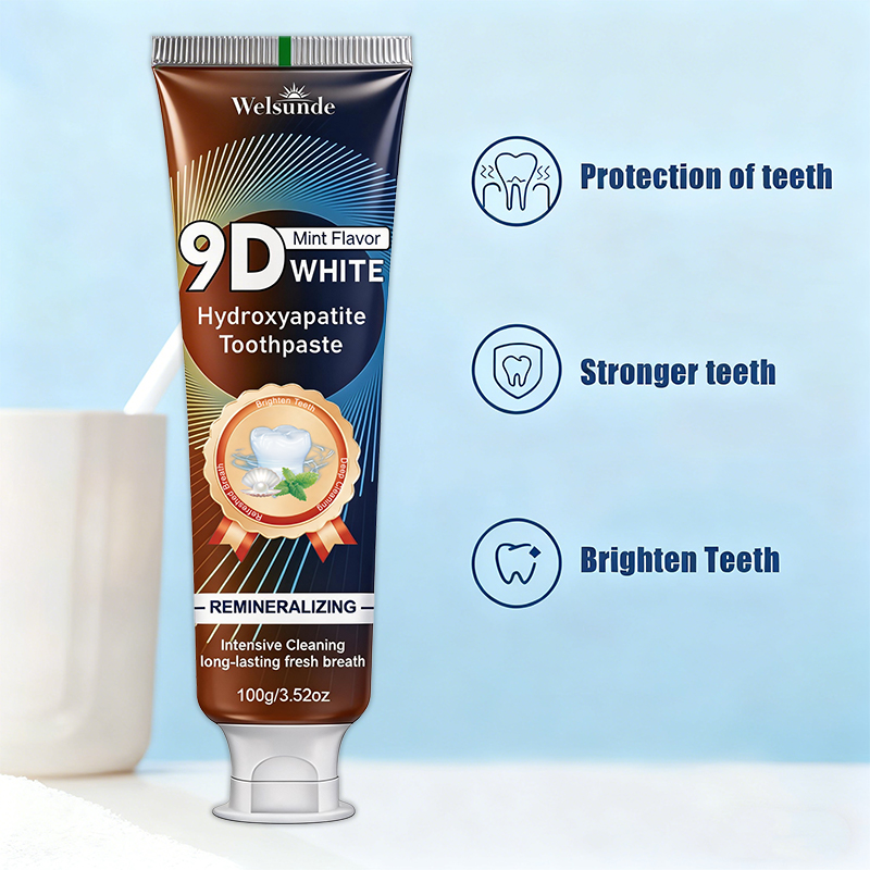 9D WHITE Mint Flavor Hydroxyap - Hydroxyapatite Toothpaste recension och pris