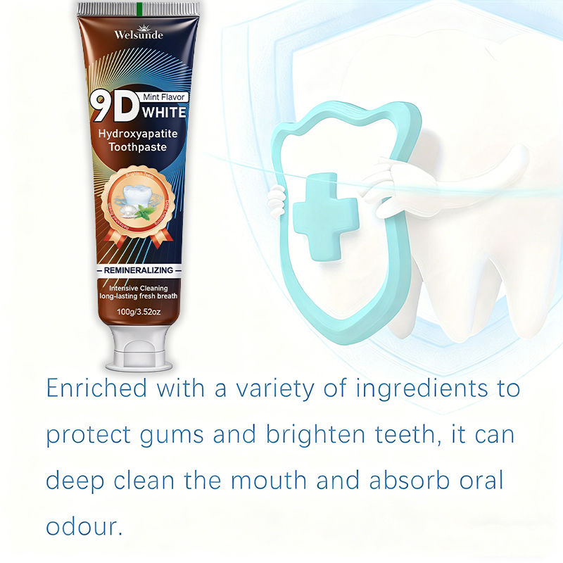 9D WHITE Mint Flavor Hydroxyap - Hydroxyapatite Toothpaste recension och pris