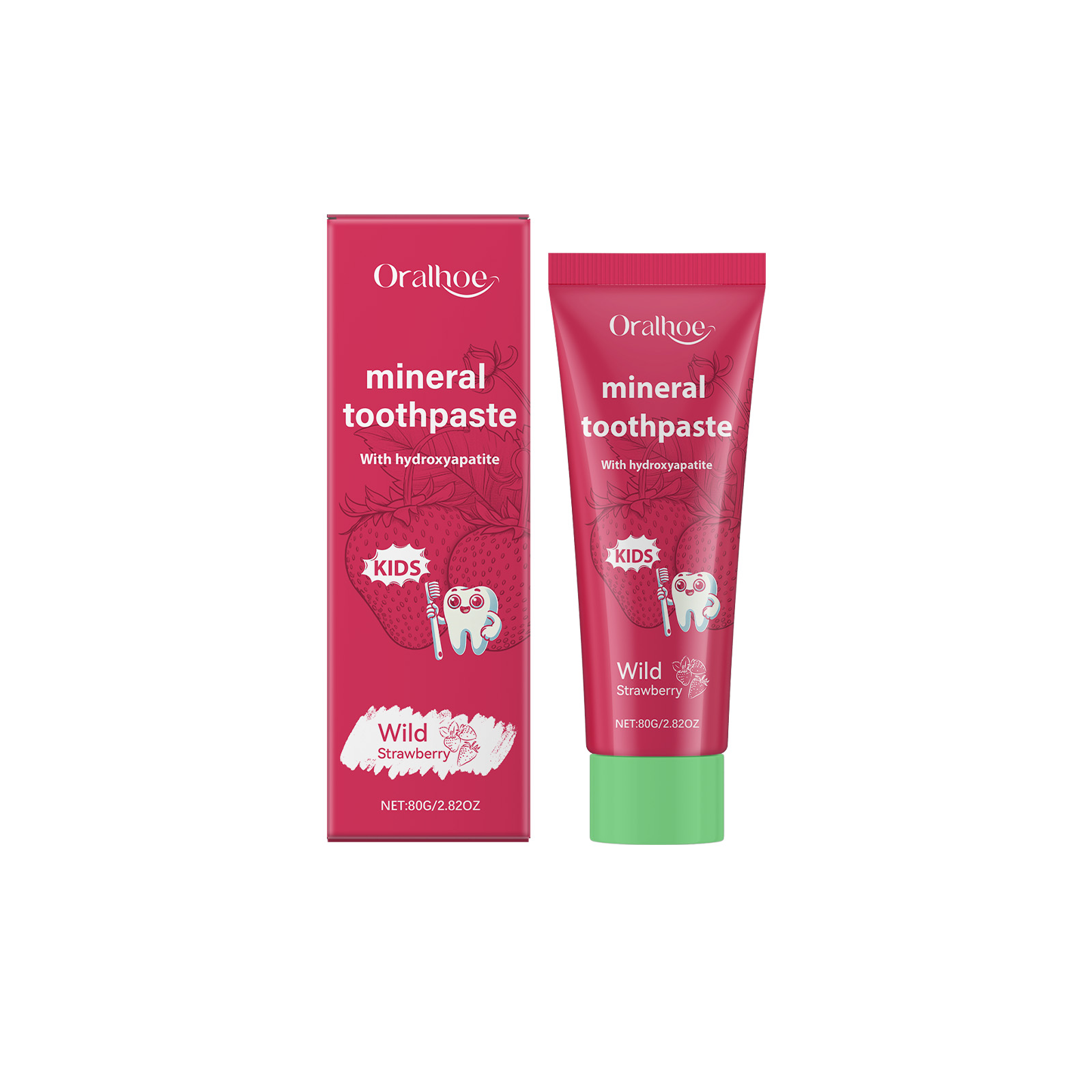 Oralhoe Kids Toothpaste Clean  - Hydroxyapatite Toothpaste recension och pris