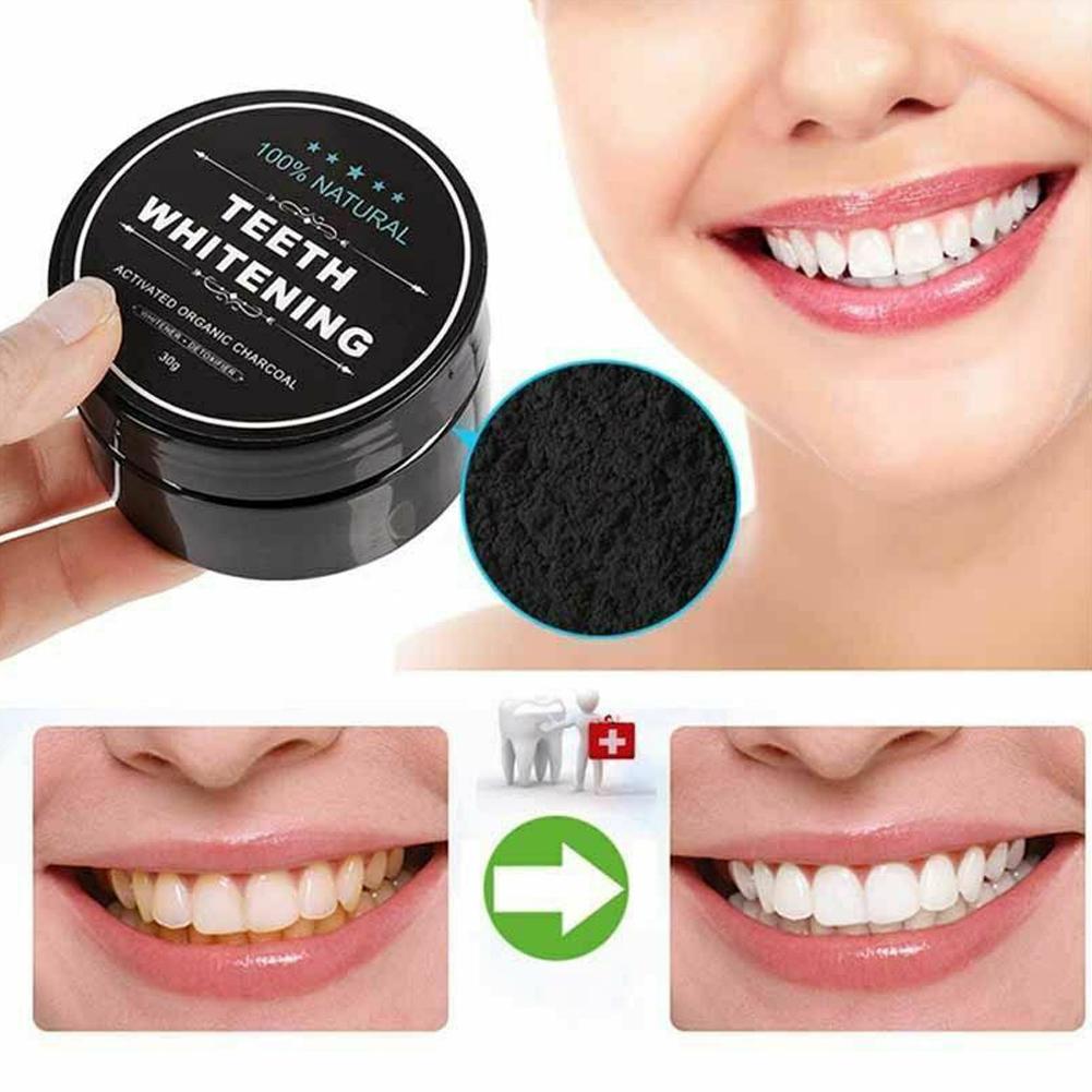 Activated Organic Charcoal Pow - Teeth Whitening Charcoal Powder recension och pris