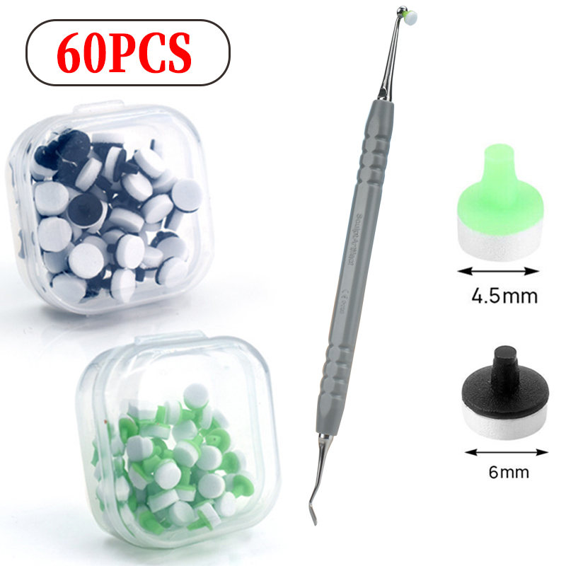 60Pcs/box Dental Resin Filling - Teeth Whitening Foam recension och pris
