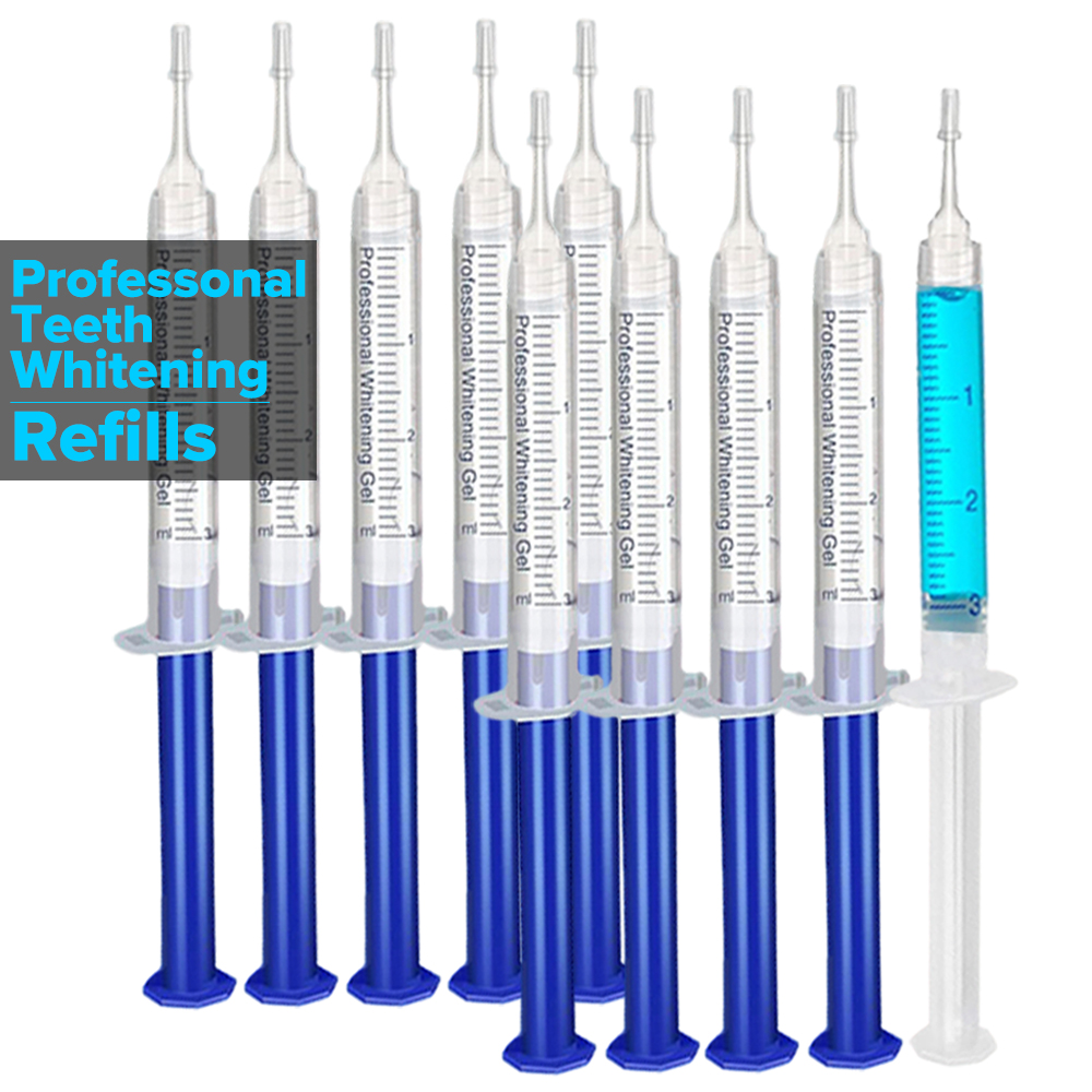 Teeth Whitening Gel Refill Syr - Teeth Whitening Charcoal Powder recension och pris