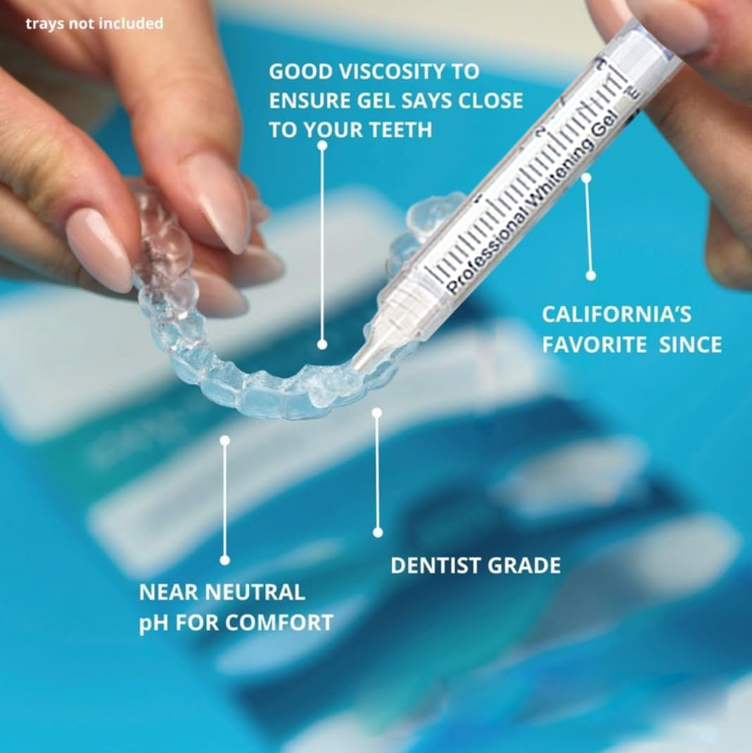Teeth Whitening Gel Refill Syr - Teeth Whitening Charcoal Powder recension och pris
