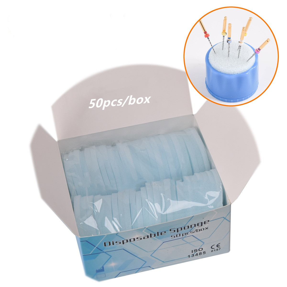50pcs Disposable Sponge Pad So - Teeth Whitening Foam recension och pris