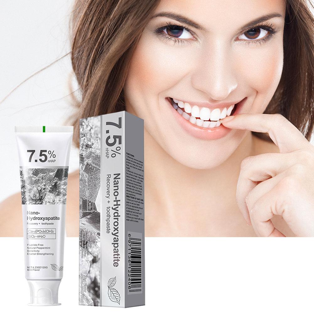 7.5% Nano Hydroxyapatite Tooth - Hydroxyapatite Toothpaste recension och pris