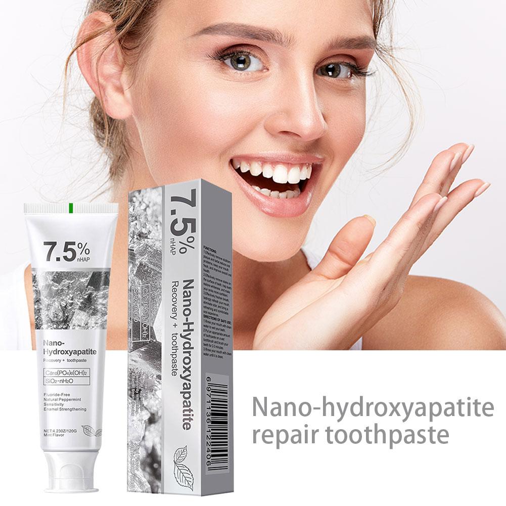 7.5% Nano Hydroxyapatite Tooth - Hydroxyapatite Toothpaste recension och pris