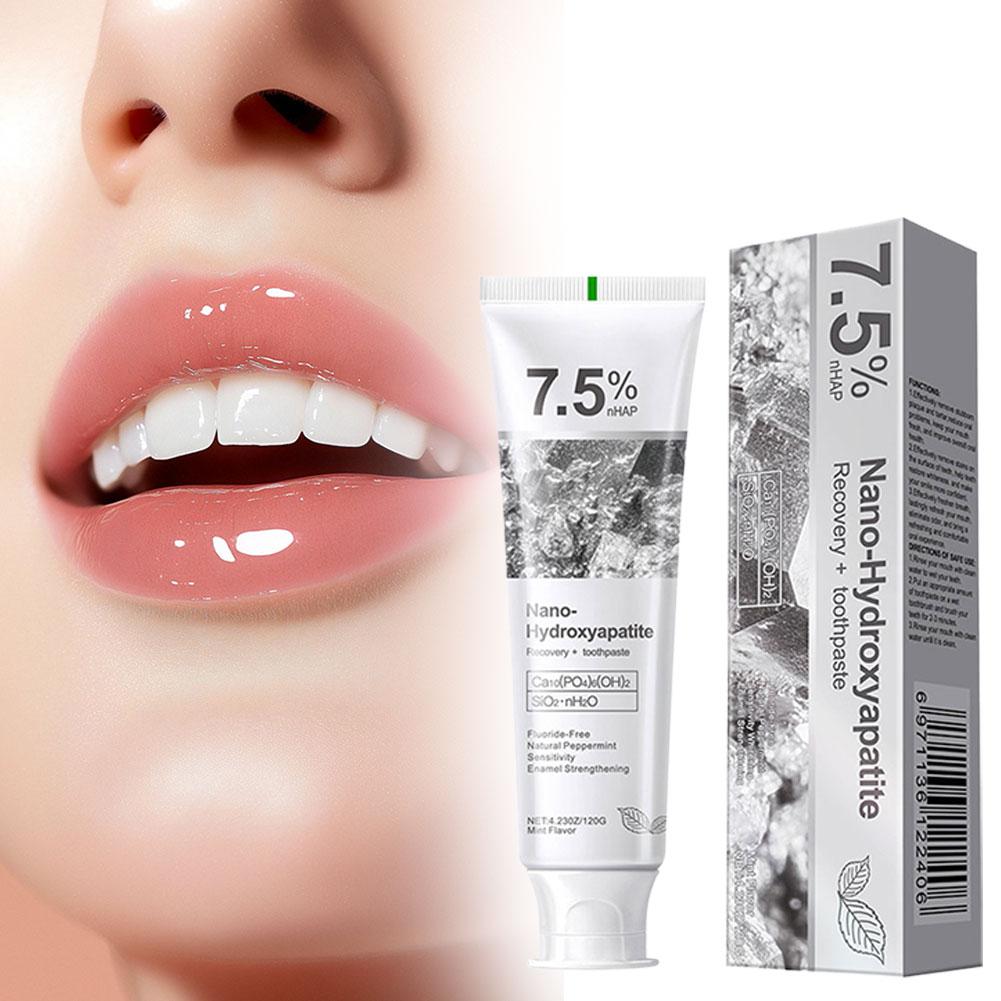 7.5% Nano Hydroxyapatite Tooth - Hydroxyapatite Toothpaste recension och pris