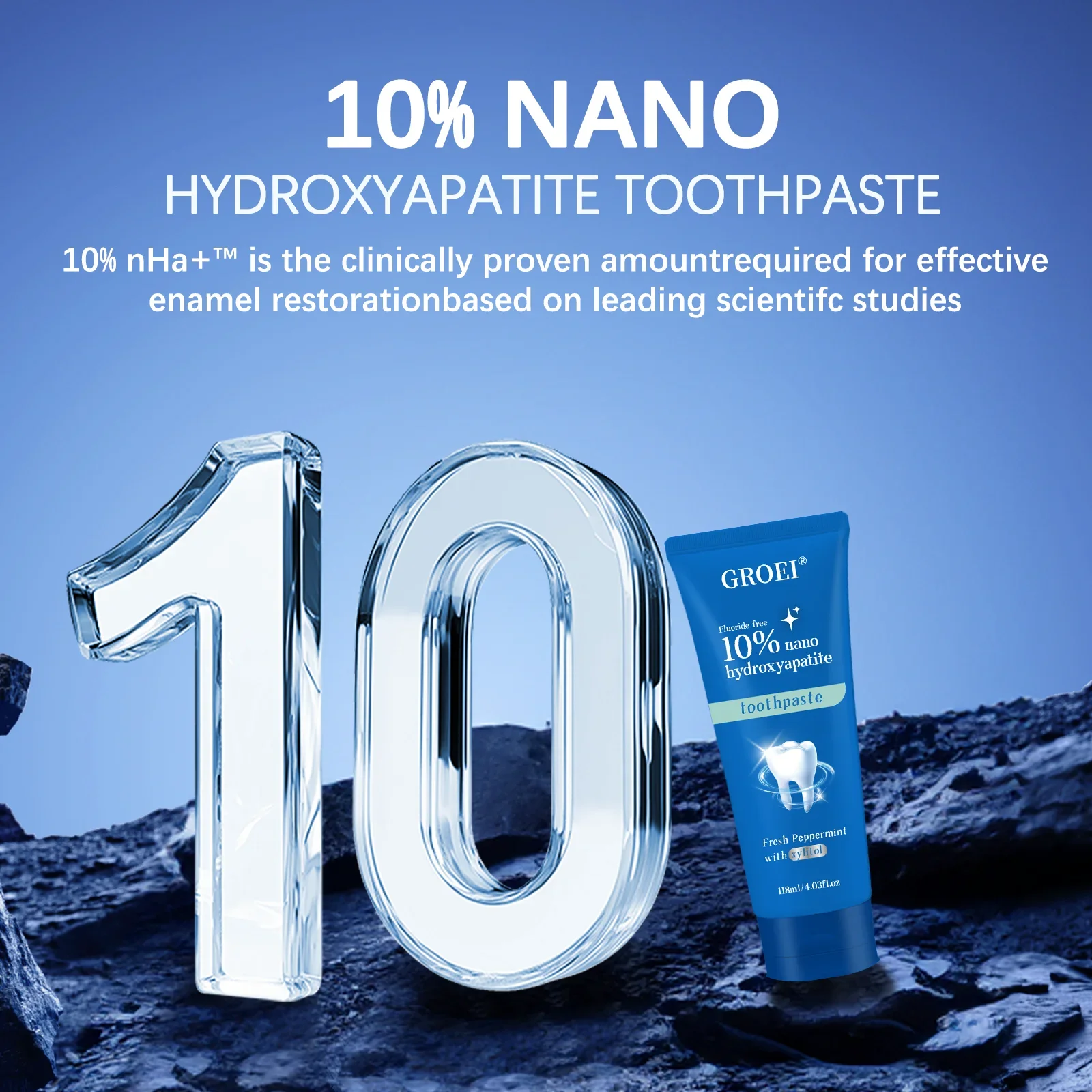 Cavity Prevention Xylitol Toot - Hydroxyapatite Toothpaste recension och pris