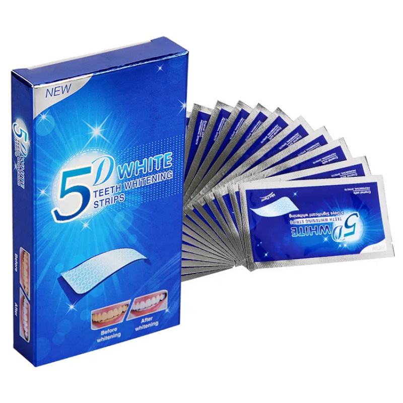 1-12pcs 5D Whitening Teeth Sti - Teeth Whitening Gels Used By Dentists recension och pris