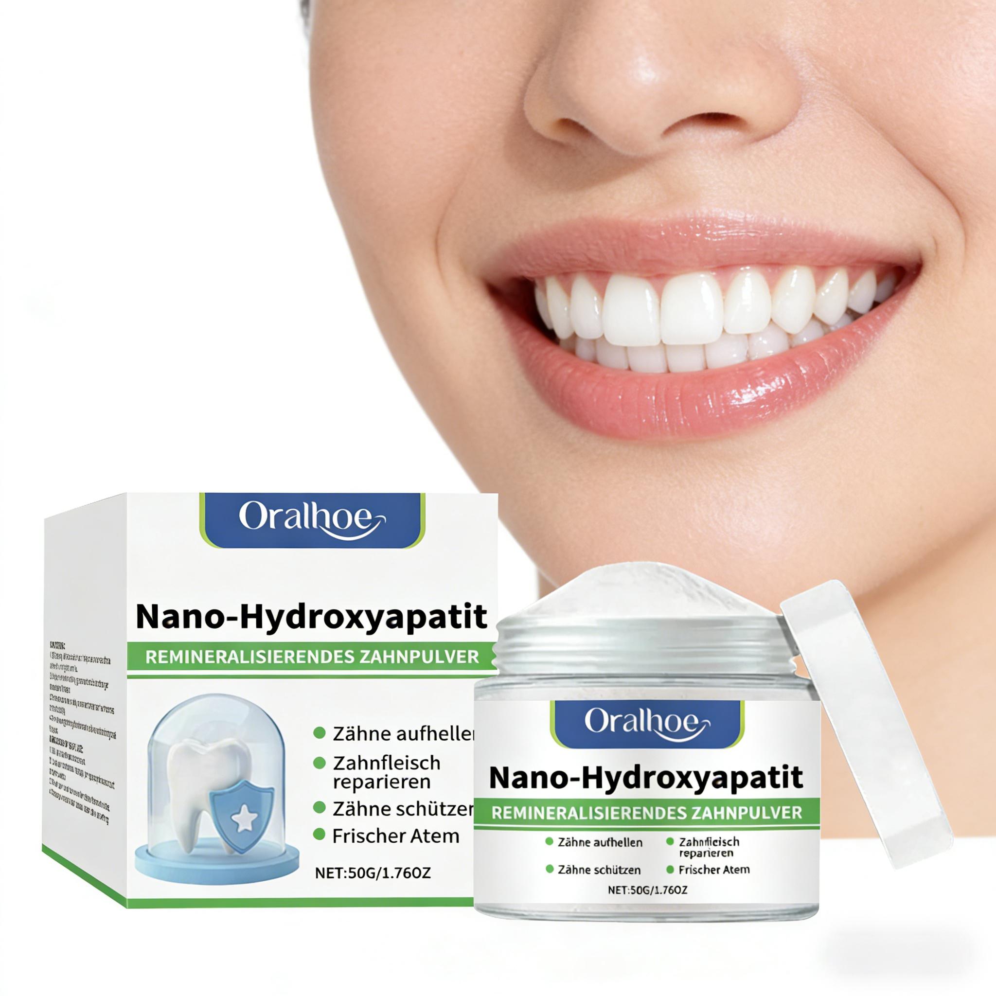 Oralhoe Whitening Tooth Powder - Teeth Whitening Results recension och pris