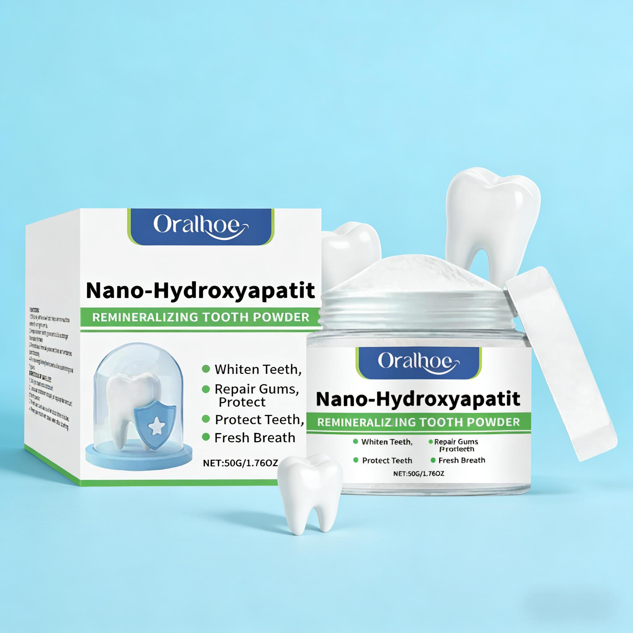 Oralhoe Whitening Tooth Powder - Teeth Whitening Results recension och pris