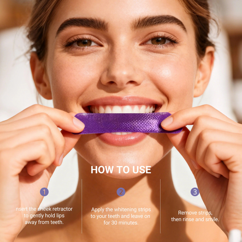 CEELIKE Purple Teeth Whitening - Teeth Whitening With Peroxide recension och pris