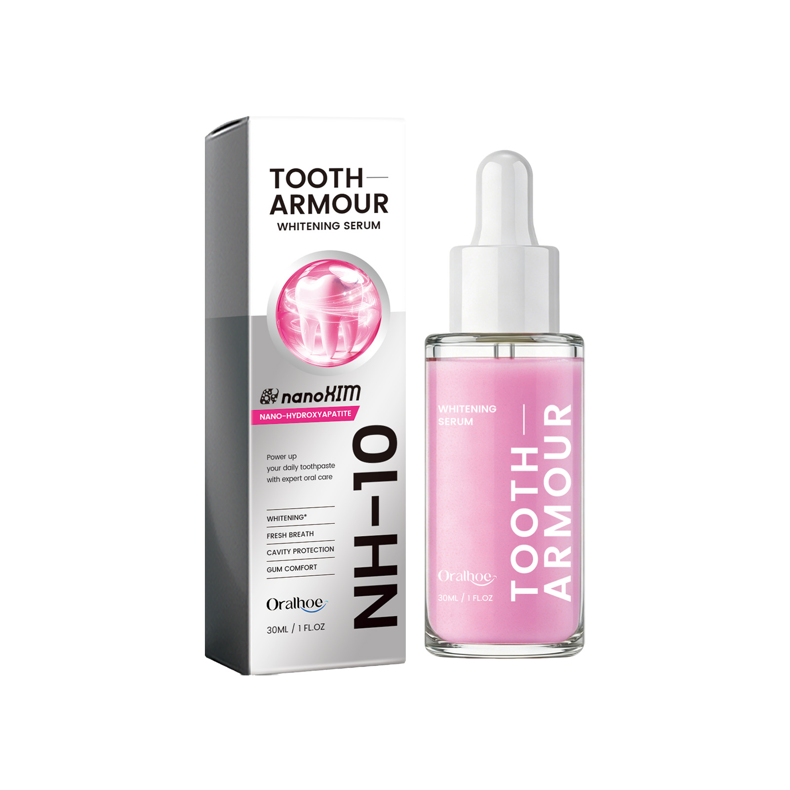 Tooth Armour Whitening Serum G - Enamel Repair Serum recension och pris
