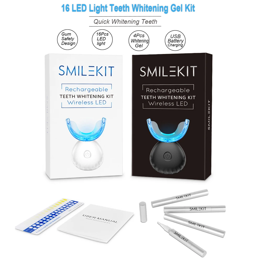 Dental Teeth Whitening Kit Min - Teeth Whitening Results recension och pris