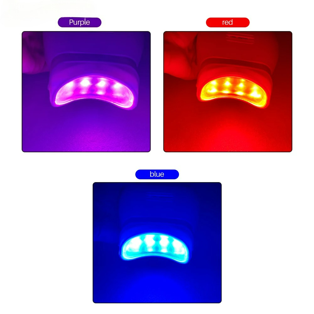 Adjustable 3 Colors LED Teeth  - Teeth Whitening With Led Light recension och pris