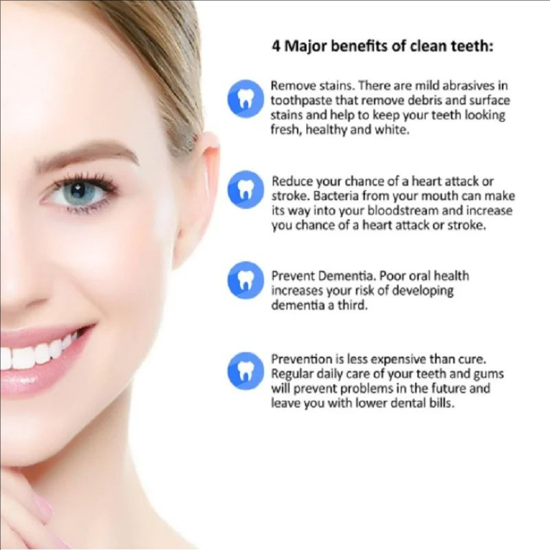 4/8/16/20 Replacement Brush He - Teeth Whitening Machine Professional recension och pris