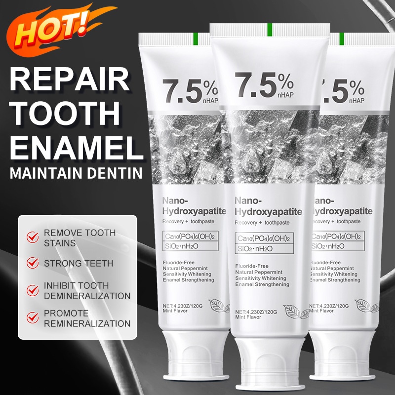 7.5% Hydroxyapatite Probiotic  - Hydroxyapatite Toothpaste recension och pris