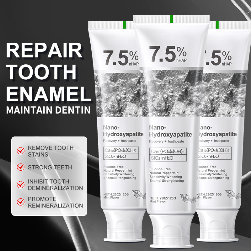 1/3pcs 7.5% Hydroxyphosphate G - Hydroxyapatite Toothpaste recension och pris