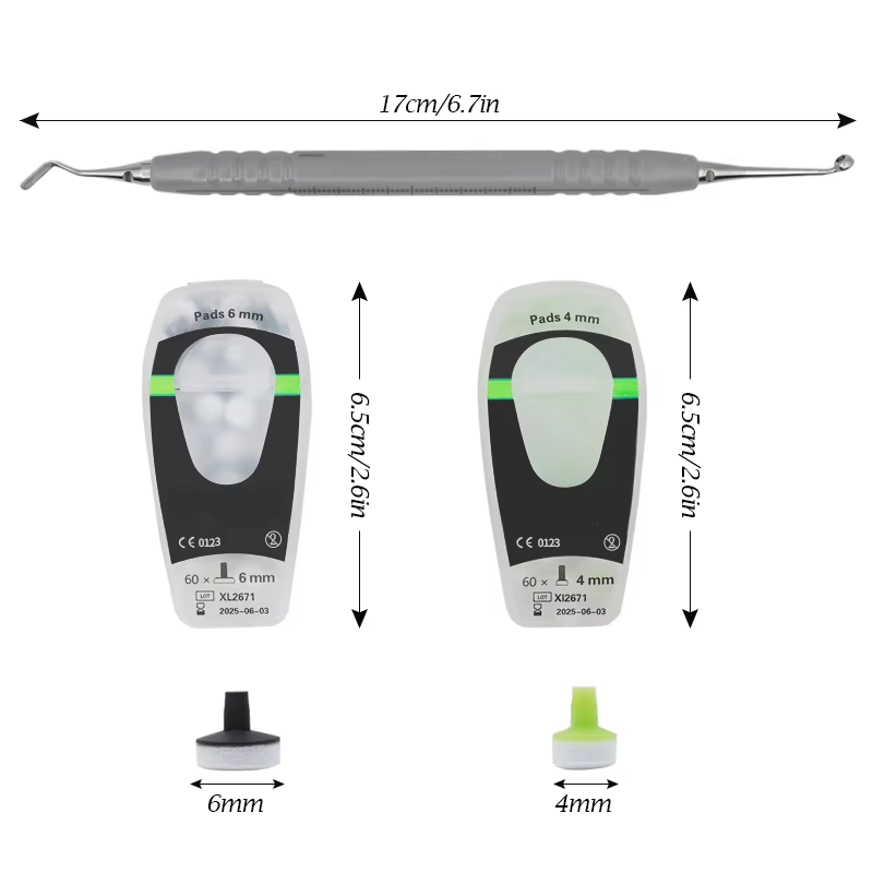 Dental Composite Kit with Foam - Teeth Whitening Foam recension och pris