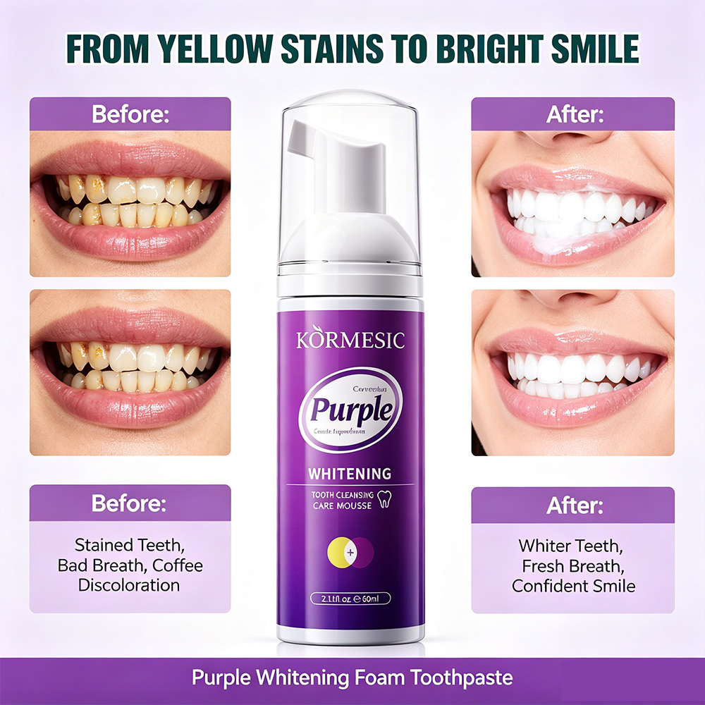 Purple Whitening Tooth Mousse  - Teeth Whitening Mousse recension och pris