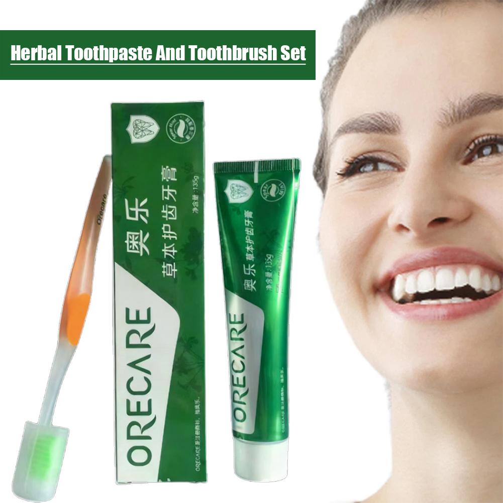 Herbal Toothpaste Rooibos Mint - Teeth Whitening Mousse recension och pris