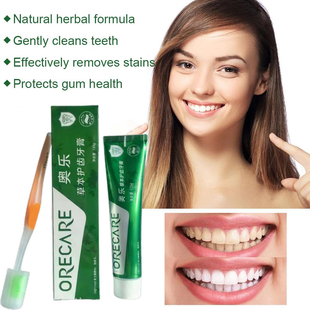Herbal Toothpaste Rooibos Mint - Teeth Whitening Mousse recension och pris