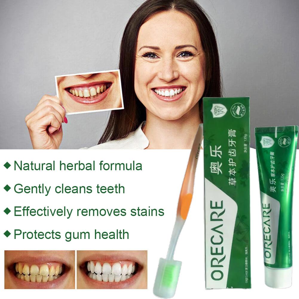 Herbal Toothpaste Rooibos Mint - Teeth Whitening Mousse recension och pris