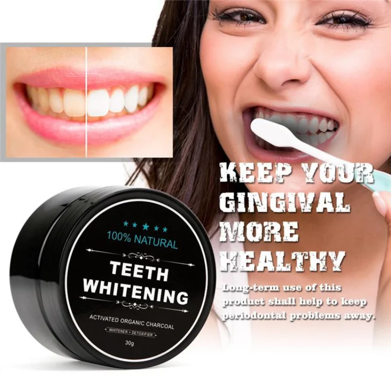 Food Grade Teeth Powder Charco - Teeth Whitening Charcoal Powder recension och pris