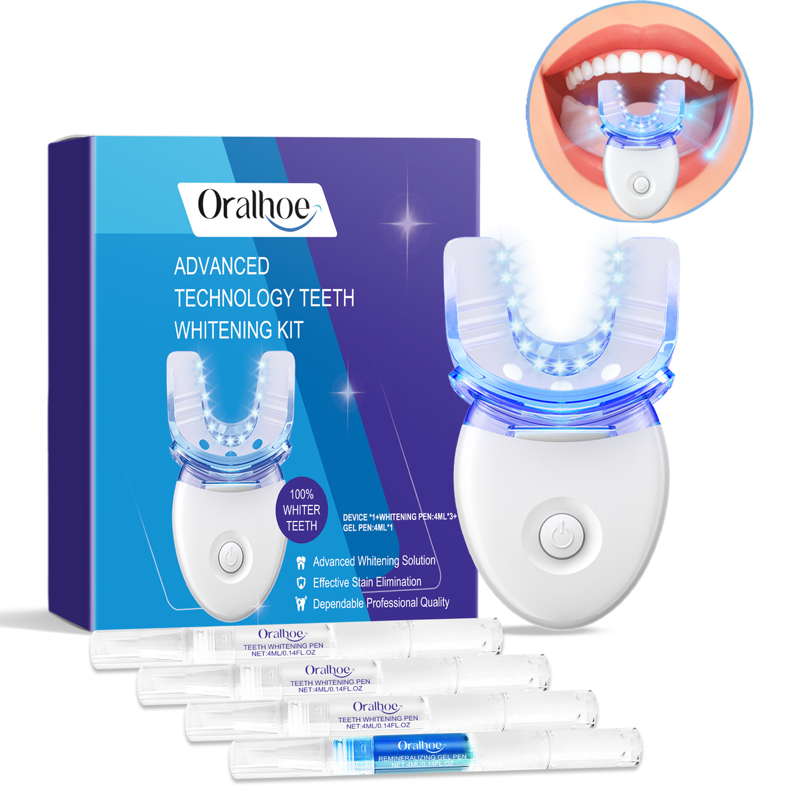 Professional Teeth Whitening L - Teeth Whitening Results recension och pris